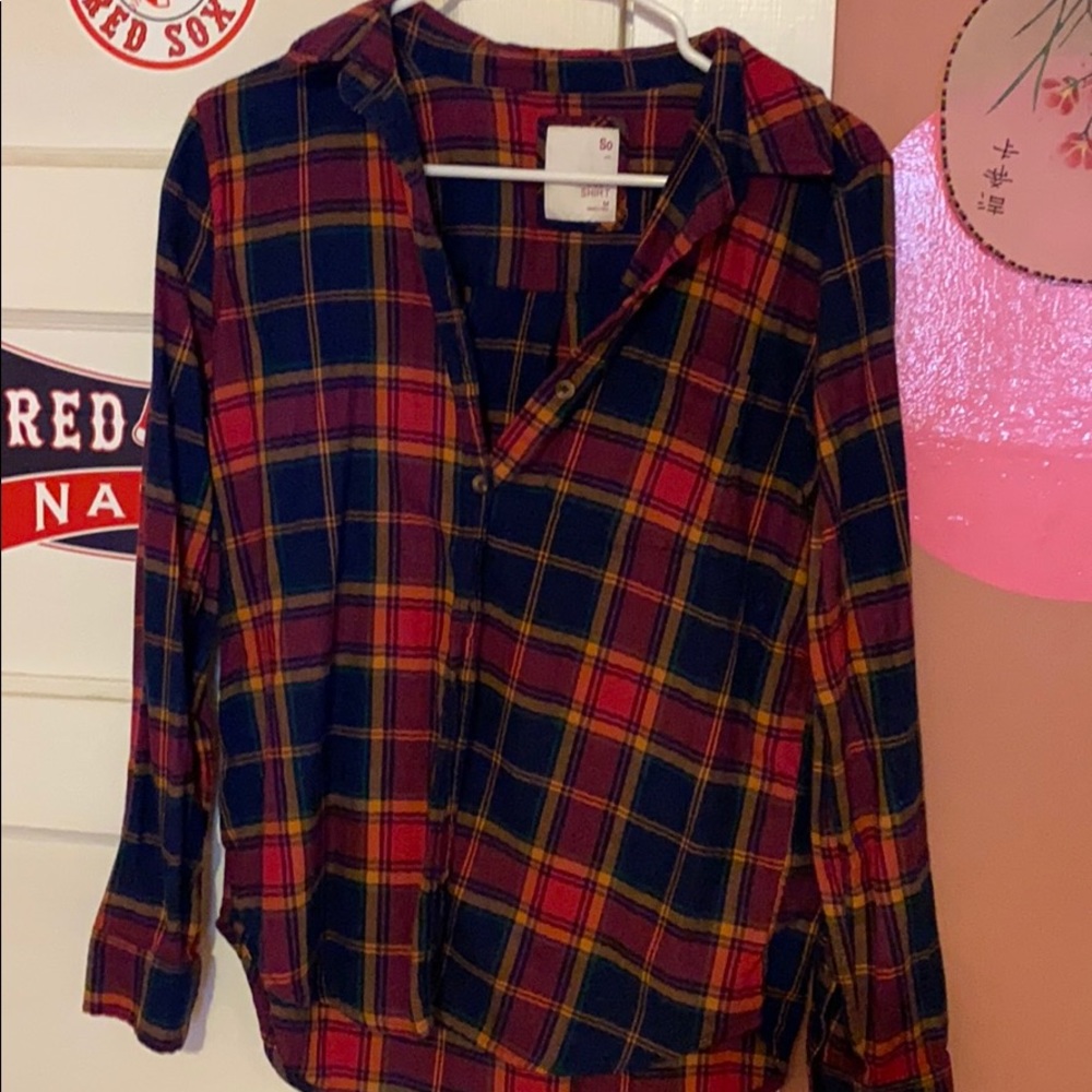 NWOT Flannel shirt.